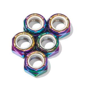 Defiant Upgrades Skateboard Axle Nuts | 5pk