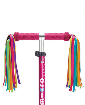 Micro Scooter Ribbons - Pink Neon