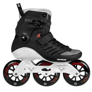 POWERSLIDE SWELL 110MM METALLIC BLACK INLINE SKATES - Skatescool Australia