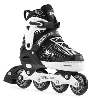 SFR PULSAR ADJUSTABLE INLINE SKATES SILVER - Skatescool Australia