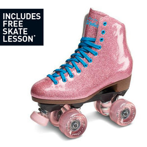 Suregrip Stardust Glitter Pink Roller Skates - Skatescool Australia