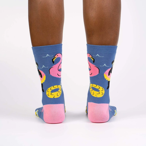 SOCK IT TO ME SUMMER PUGGIN' WOMENS CREW SOCKS