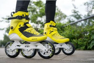 POWERSLIDE SWELL 125MM FIREFLY INLINE SKATES - Skatescool Australia