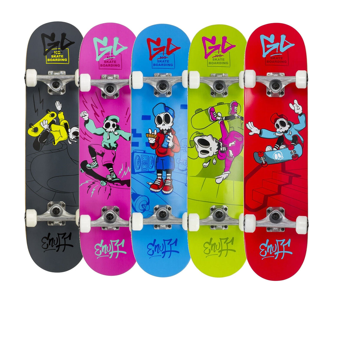Enuff Skully Skateboard Complete 7.75