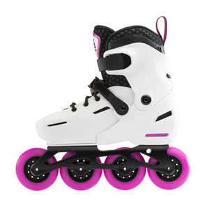 Rollerblade Apex Adjustable Inline Skate White/Pink