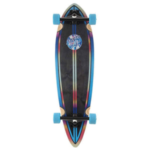 Santa Cruz Skateboard Iridescent Dot Pintail Cruzer 33"