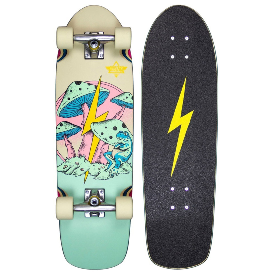 Dusters Fungi Cruiser Pink/Green 29.5"