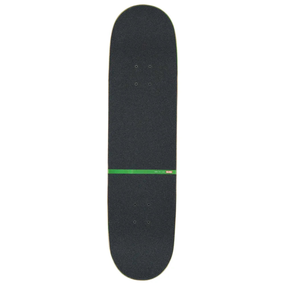 Globe G1 Posi Dip Black Green 8.25 Complete Skateboard