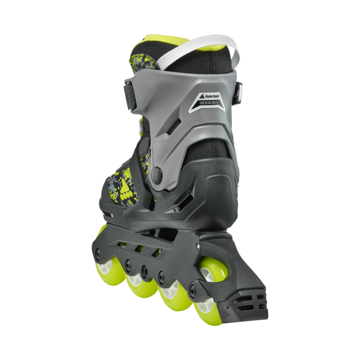 Rollerblade Microblade SL Adj Inline Skates Black/Lime