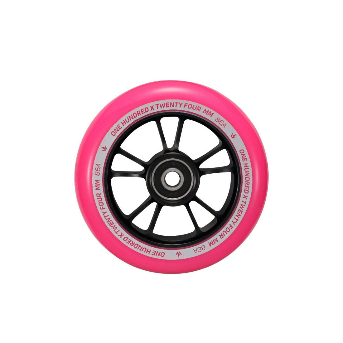 Envy 100mm Wheel - Pink/Black