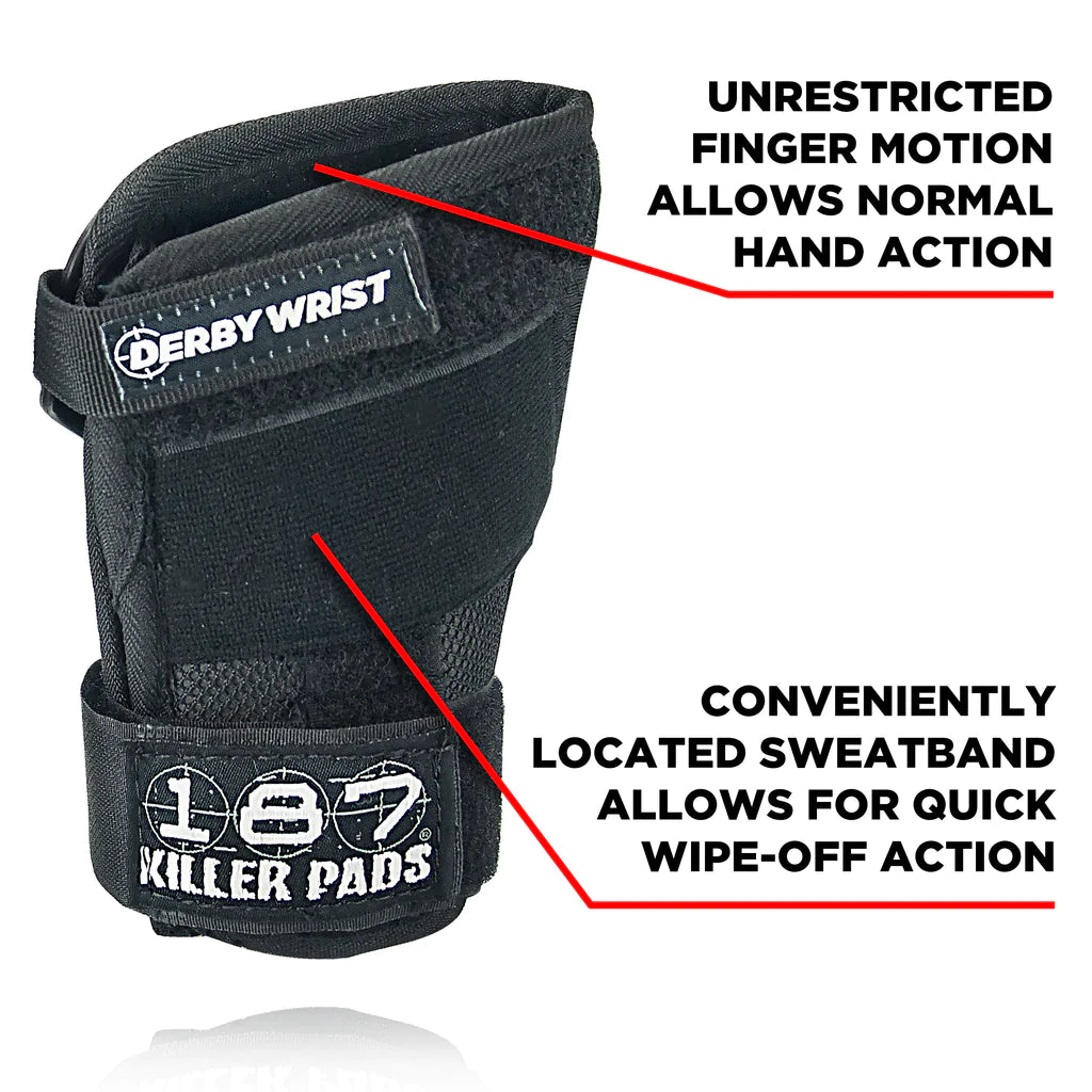 187 Derby Wrist Guards