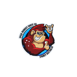 Spew Monkey Skate Co Sticker