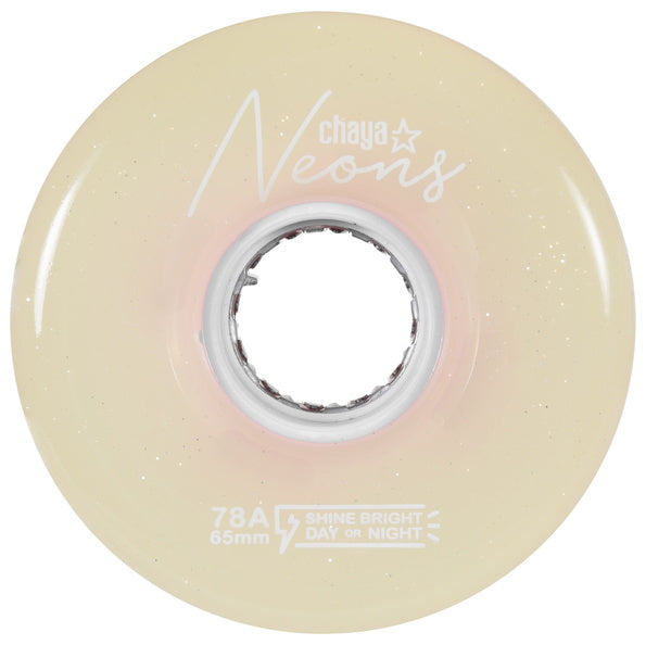 Chaya Neons LED Outdoor Wheels 65mm 78a 4pk