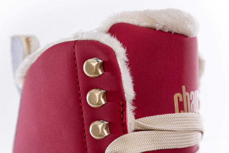 Chaya Merlot Ice Skate Red