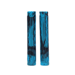 Root Industries Fractal Grips - Black/Blue