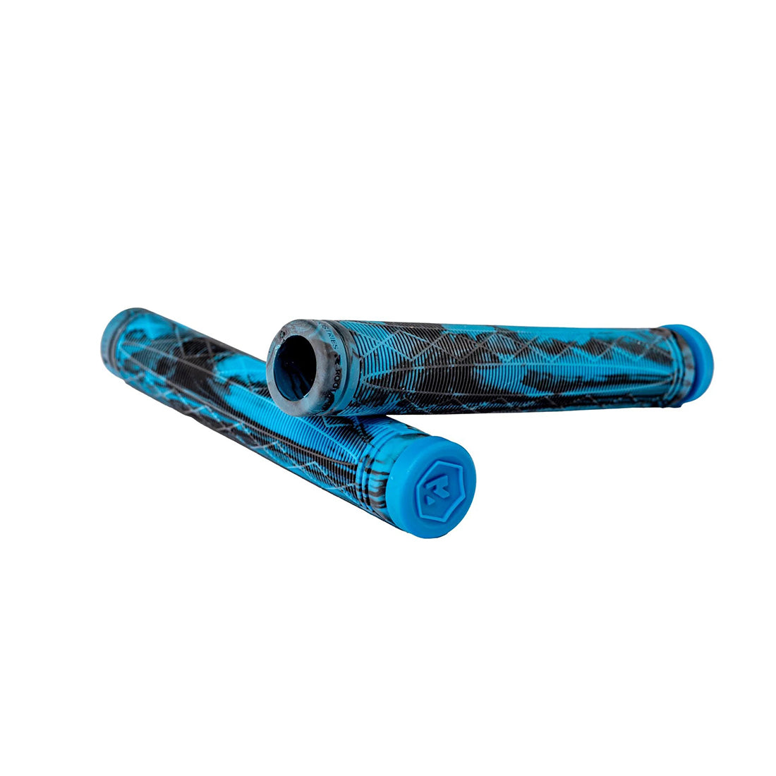Root Industries Fractal Grips - Black/Blue