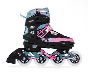 SFR Pixel Inline Skates Blue/Pink