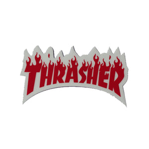 Thrasher Flame Logo Sticker - Small