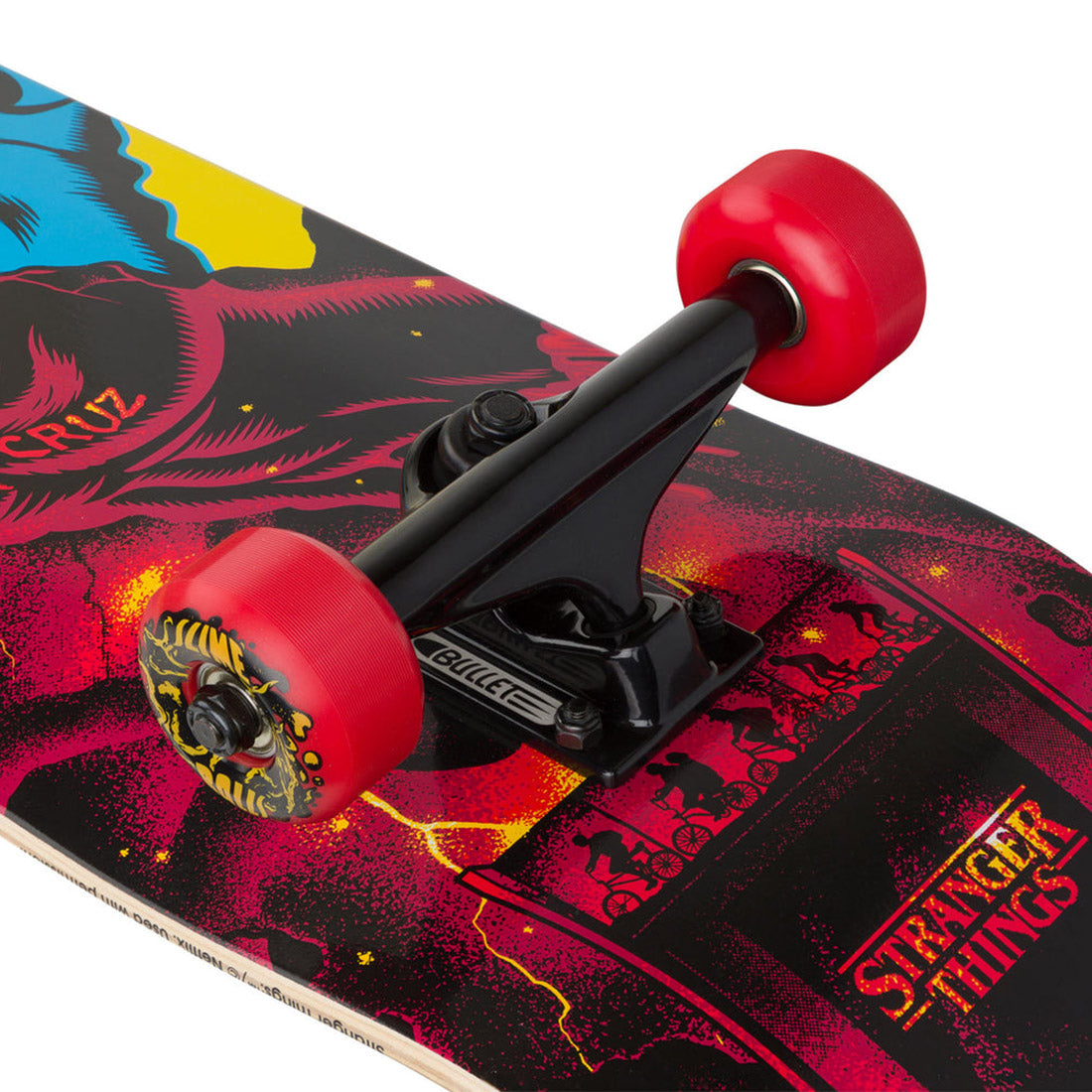 Santa Cruz Stranger Things Screaming Hand Full Skateboard Complete