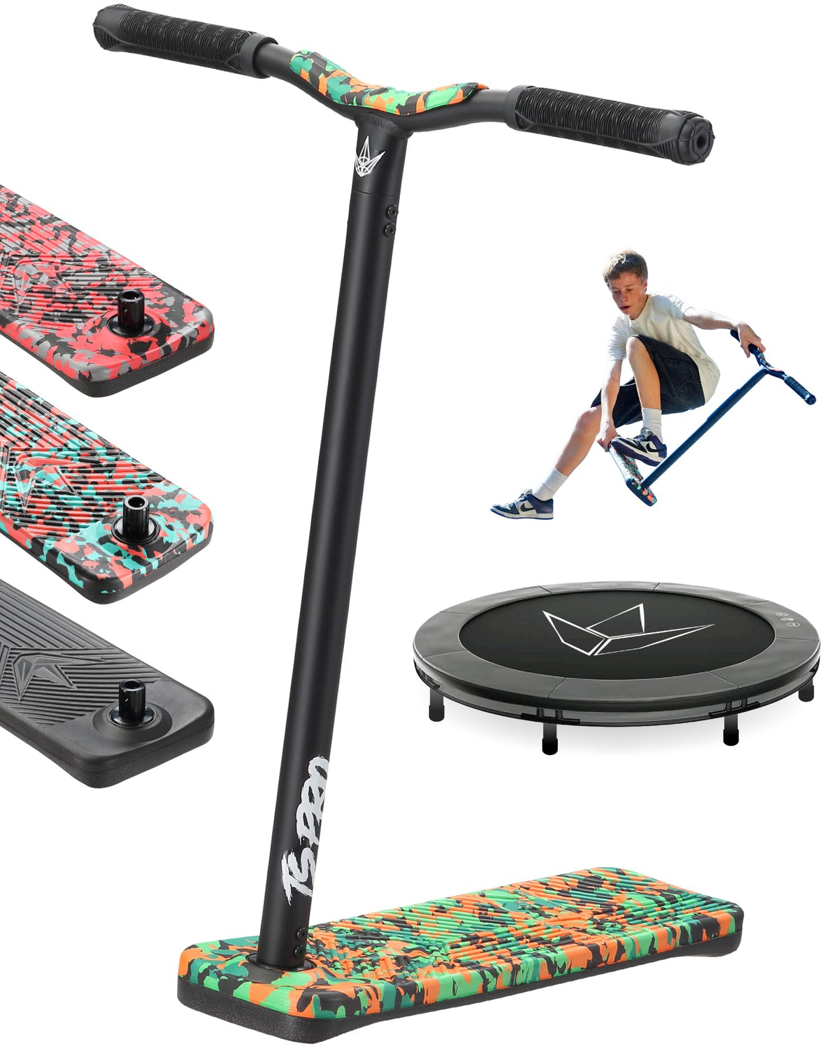 Envy TS Pro Trampoline Scooter - Orange Camo