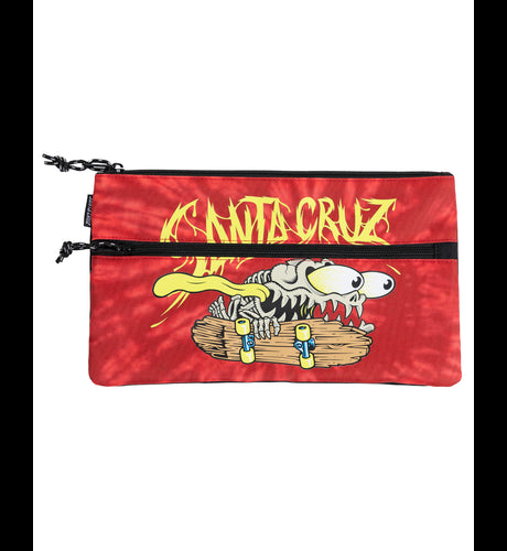 Santa Cruz Bone Slasher Dual Zip Pencil Case