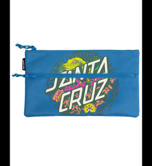 Santa Cruz Asp Flores Dot Dual Zip Pencil Case