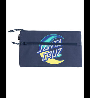 Santa Cruz Dark Arts Moon Dot Dual Zip Pencil Case