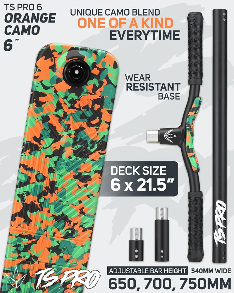 Envy TS Pro Trampoline Scooter - Orange Camo