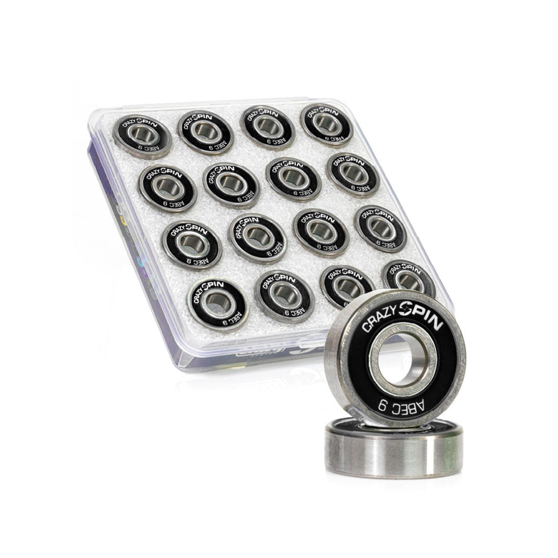 Crazy Spin Bearings 8mm 16pk