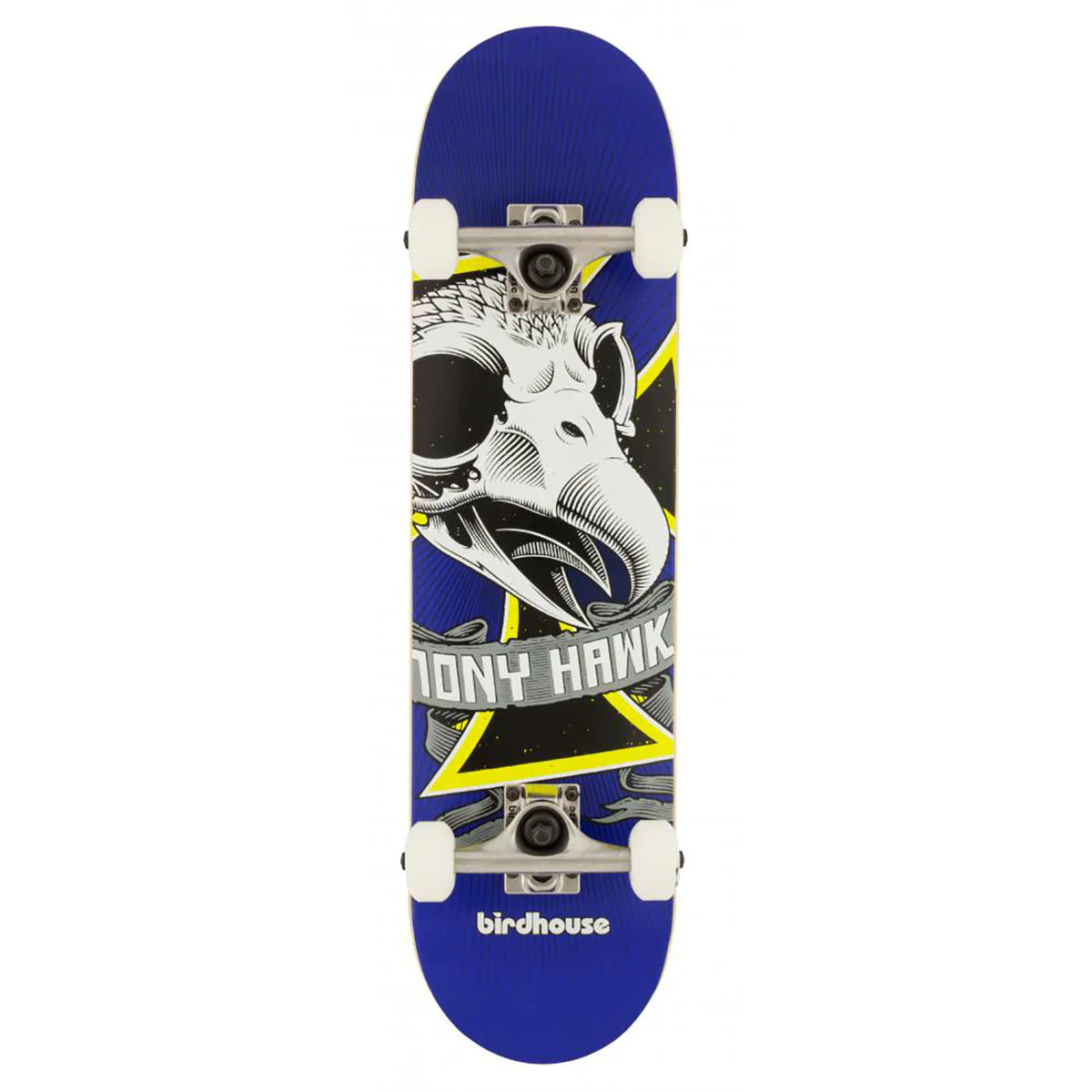Birdhouse Oversized Skull 7.25" Mini Complete Skateboard