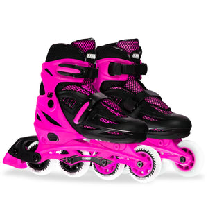 Crazy Inline Skate Blade Size Adjustable Pink
