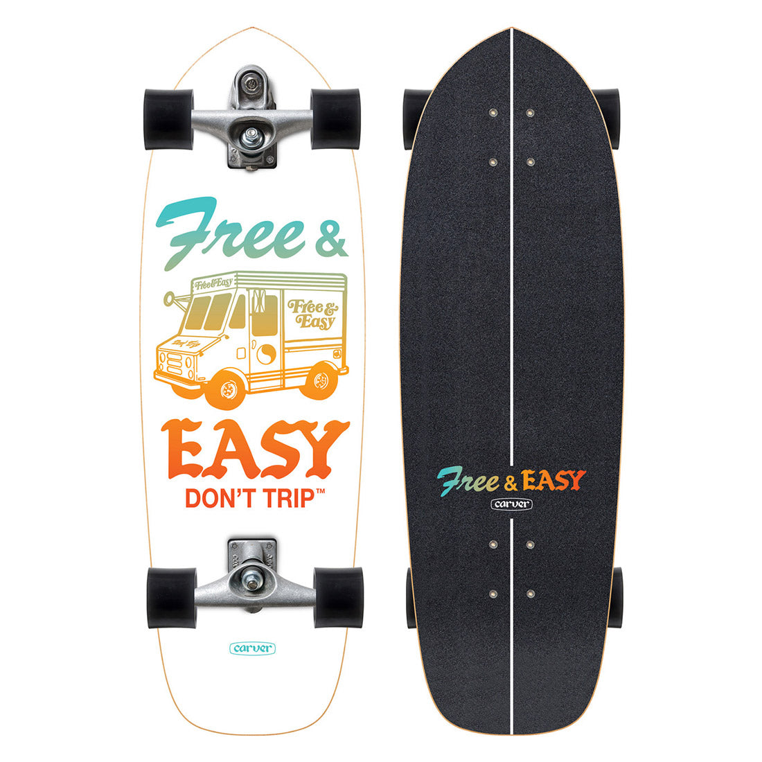 Carver Surfskate 30.75" Free & Easy Paleta