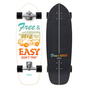 Carver Surfskate 30.75" Free & Easy Paleta