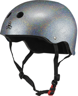 Triple 8 The Certified Helmet SS Silver Glitter