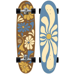 Carver x GIRLSWIRL Cx Raw Complete Surfskate