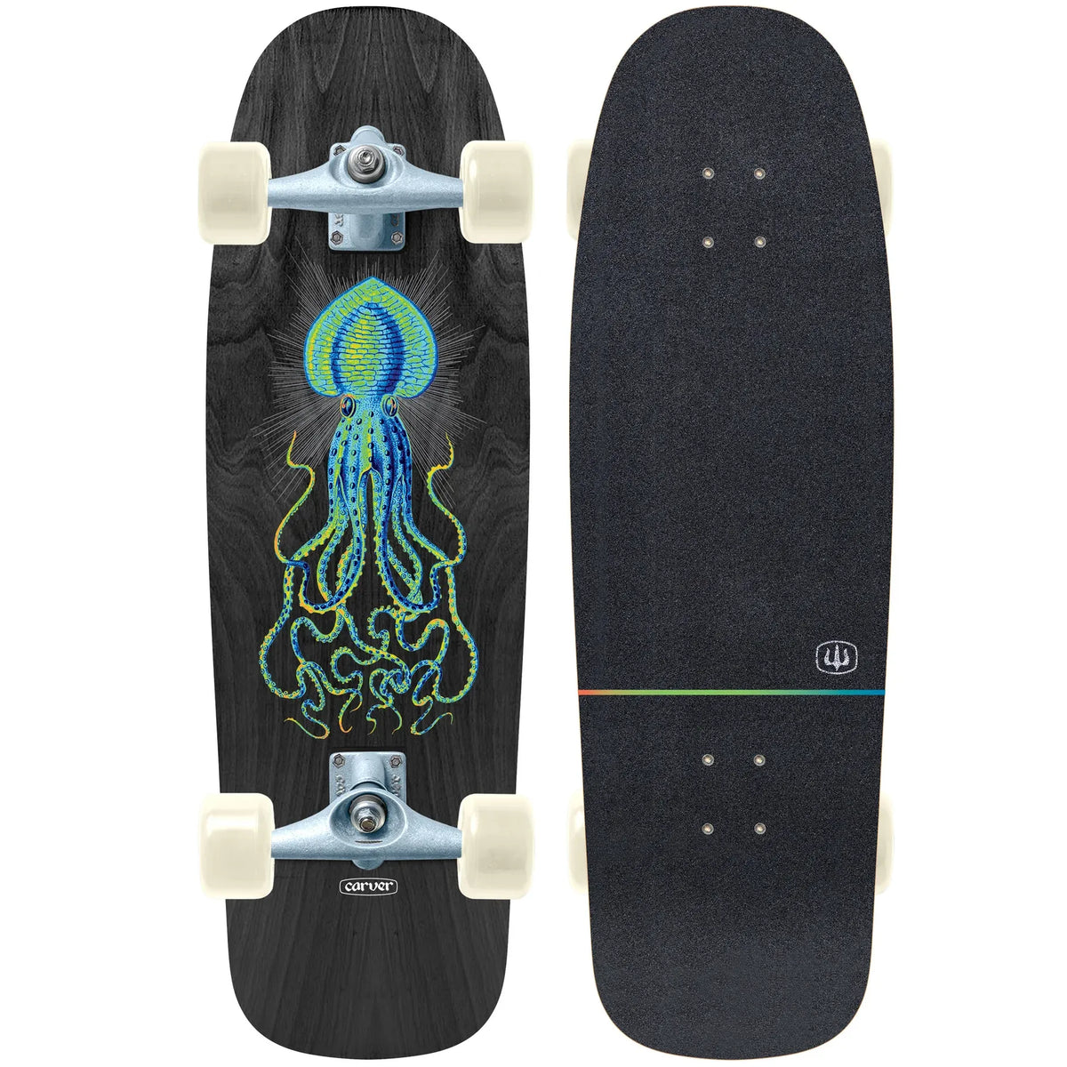 Carver Enigma CX/C7 Impala Blue Complete Surf Skate 30.75" x 9.75"