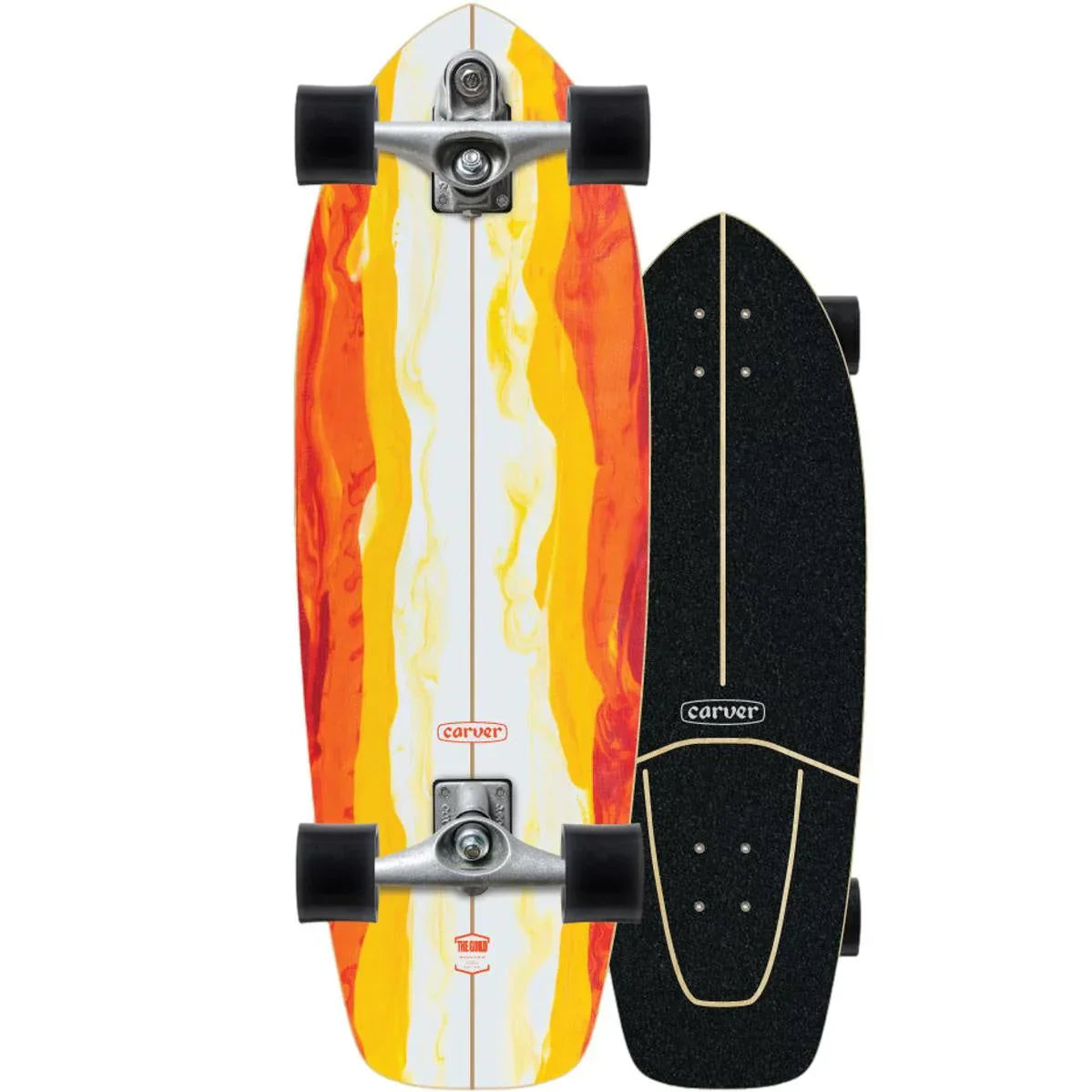 Carver Firefly Surf Skate Cx/C7 Raw Trucks 30.25" x 9.875"