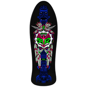 Powell Peralta Saiz Totem 10.0 Deck - Blacklight