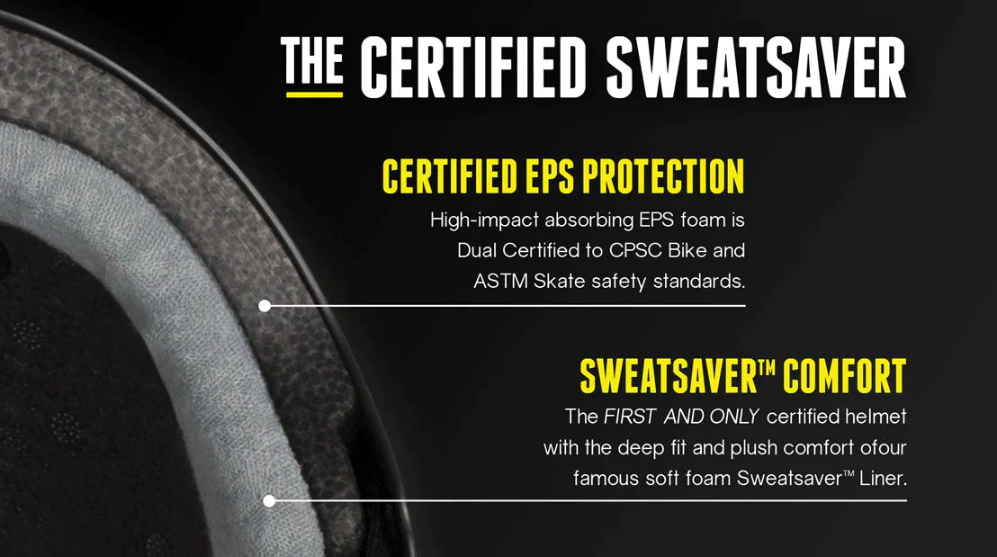 Triple 8 The Certified Helmet SS Gold Glitter