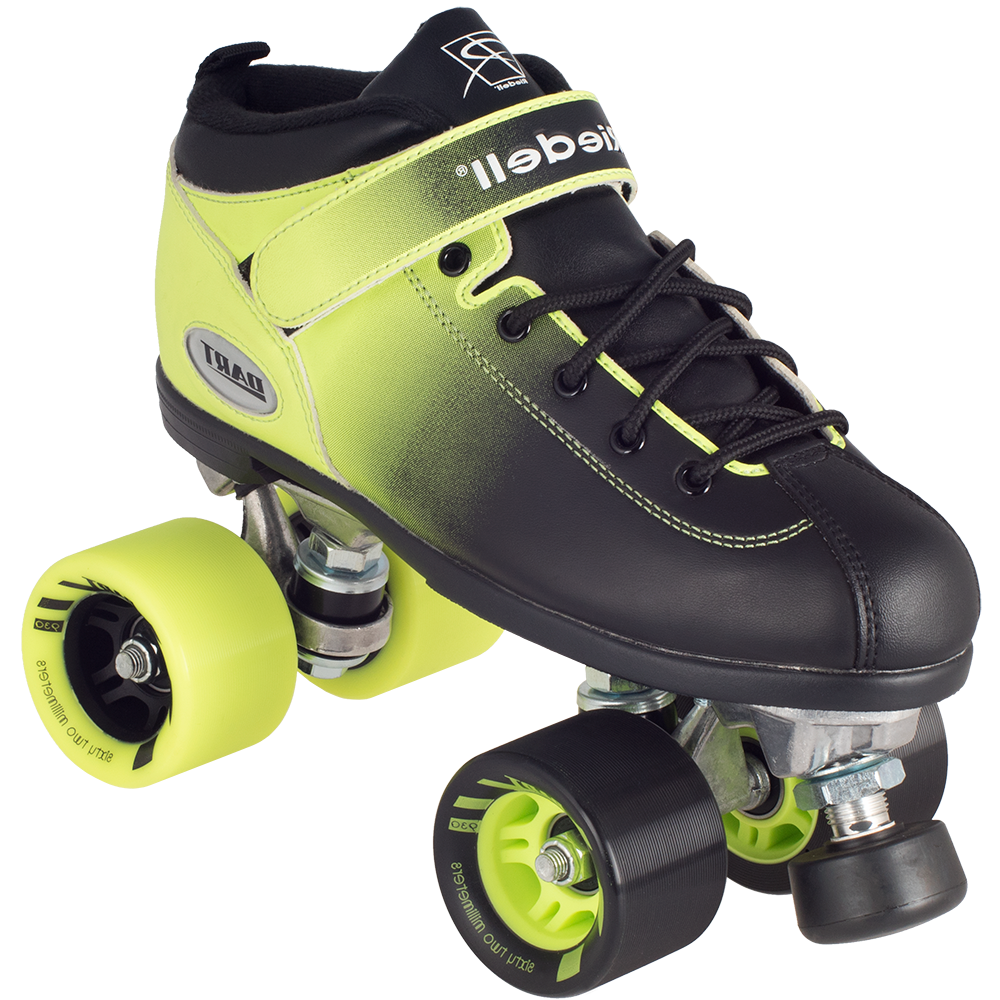 Riedell Dart Ombré Black/Green