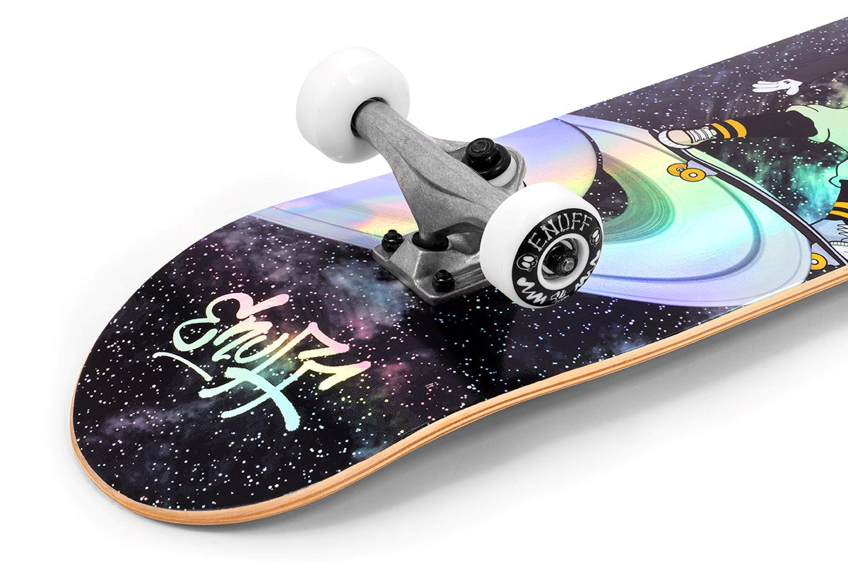 Enuff Skully Hologram Skateboard 7.75" Complete