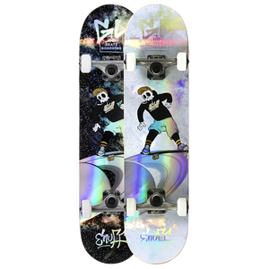 Enuff Skully Hologram Skateboard 7.25" Mini Complete