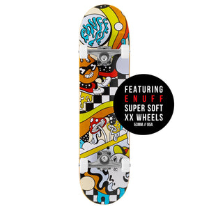 Enuff Meltworld Skateboard 7.75" Complete