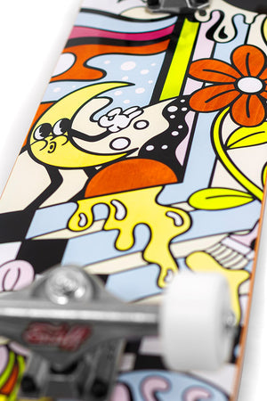 Enuff Meltworld Skateboard 7.25" Mini Complete