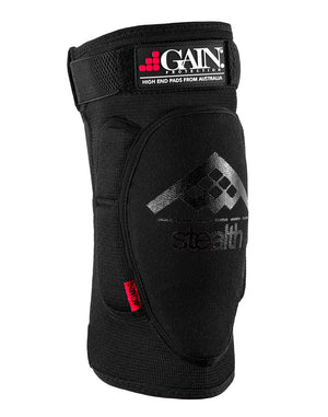 GAIN Stealth Knee Pads - Black - S