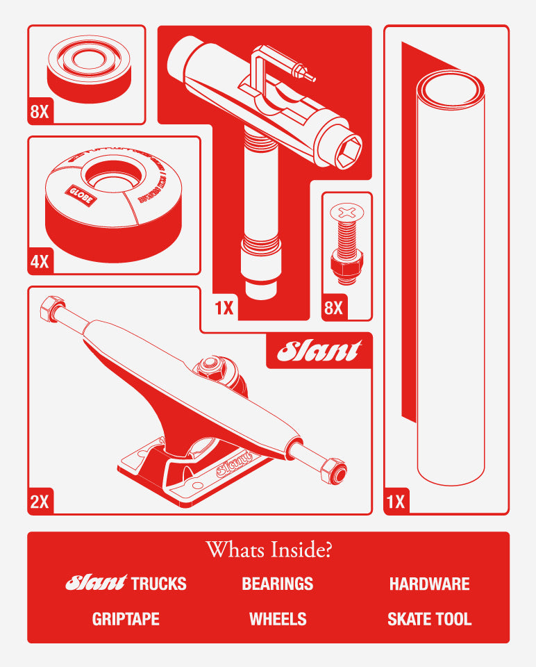 Globe Everything But the Deck Kit