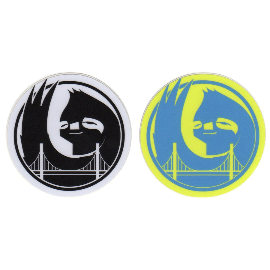 Hella Grip - Bridge Sloth Sticker 2 Pack