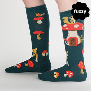 Sock It To Me Shroom and Board Junior Knee High Socks