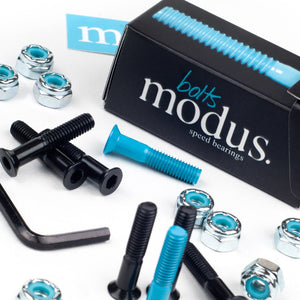 Modus 1.25" Allen Hardware 10pk - Black/Blue