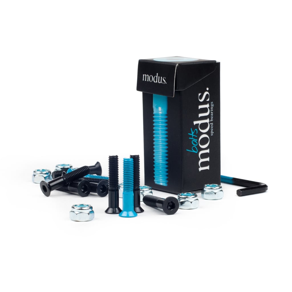 Modus 1.25" Allen Hardware 10pk - Black/Blue